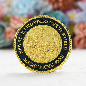 Monedas Personalizadas de Doble Cara, Aleación de Zinc, Metal Esmaltado, Bañadas en <span class=keywords><strong>Oro</strong></span> <span class=keywords><strong>Peruano</strong></span>, Moneda de Recuerdo 3D Personalizada para Empresas - Product Image 2