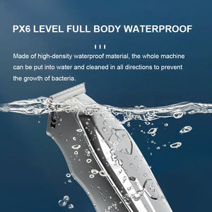 Cortadora de Pelo Eléctrica Inalámbrica Personalizada, Recortadora de Pelo Eléctrica Portátil, Impermeable, Recargable por USB - Product Image 3