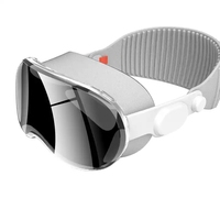 Accessoires VR pour Apple Vision Pro Crystal Clear Case MR 2024 Headset Vision Pro TPU Protective Case Transparent Back Cover