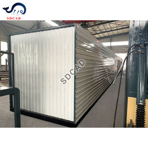 Usine de décanter le bitume à l'huile thermique par chargement hydraulique de 30 fûts pour les opérations commerciales de pavage routier et les rails en acier lourd - Product Image 3