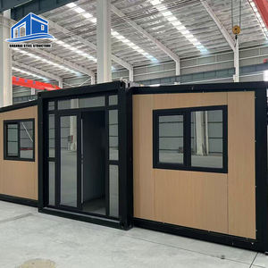 Maisons pliantes extensibles 3 chambres 40 pieds, vente en gros, prix abordable, meilleures ventes, maisons habitables personnalisées 20 pieds, cabanes prêtes à l'emploi - Product Image 2