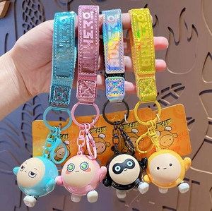 Manufacturer Keychain Professional Custom 3D Cartoon PVC Keychains Factory Bag Pendant for <b>Gifts</b> With Your Logo - Product Image 3