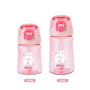 <span class=keywords><strong>Borraccia</strong></span> per Bambini in Tritan 400ml 550ml, Tazza con Cannuccia Antigoccia <span class=keywords><strong>Senza</strong></span> <span class=keywords><strong>BPA</strong></span>, Bottiglia per Bere con Simpatici Disegni per Scuola e Attività all'Aperto - Product Image 5