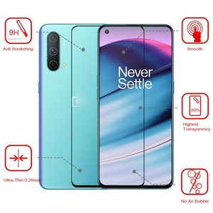 Film protecteur d'écran en verre trempé HD transparent anti-explosion à couverture complète pour Oneplus Nord CE 5G - Product Image 2