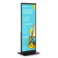 Écran LCD étiré 75 pouces Android 4K, affichage publicitaire plein écran, effet mur vidéo, kiosque d'affichage numérique