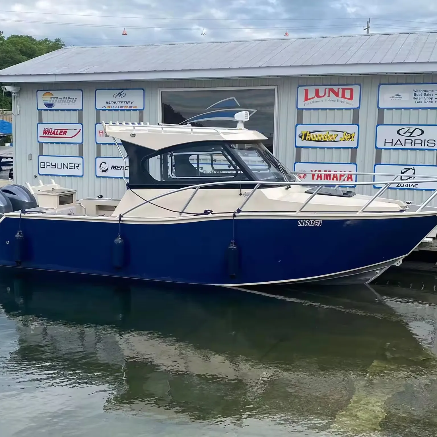 Sea King 25ft Offshore Motor Cabin Barco De Pesca De Alumínio Iate Navio De Luxo