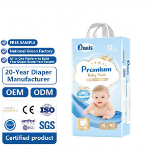 Usine OEM ODM de couches-culottes jetables pour bébés imprimées sur mesure, respirantes, en coton doux, pour l'apprentissage de la propreté, usine de couches pour bébés OEM - Product Image 1