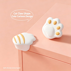 Silicone <b>Corner</b> Protectors for Children Tables Right Angled Protective Strips to Prevent Collisions - Product Image 2
