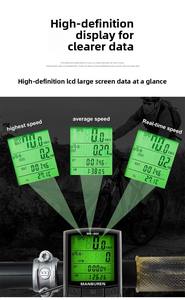 <span class=keywords><strong>Compteur</strong></span> de <span class=keywords><strong>vitesse</strong></span> et odomètre pour vélo en gros : <span class=keywords><strong>Compteur</strong></span> de <span class=keywords><strong>vitesse</strong></span> <span class=keywords><strong>sans</strong></span> <span class=keywords><strong>fil</strong></span> pour <span class=keywords><strong>moto</strong></span> à grand écran, étanche - Product Image 5