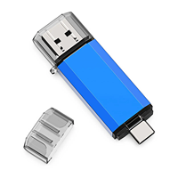 Clé USB C en métal OTG 3.0 de 64 Go avec logo personnalisé, garantie 1 an, vente en gros à prix réduit