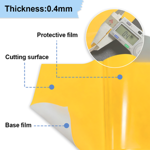 Vinyle thermocollant 3D épais de 0,5 mm facile à découper pour logo personnalisé sur vêtements et <span class=keywords><strong>t</strong></span>-shirts - Product Image 4