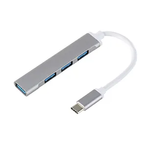 Multi USB HUB 3.0/2.0/3.1 Type C, 4 ports, pour Pc portable Xiaomi Macbook Pro Air, ordinateur