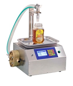 Máquina de llenado y envasado cuantitativo de pasta de sésamo, miel líquida y pasta viscosa con sistema de pesaje y silicona - Product Image 1