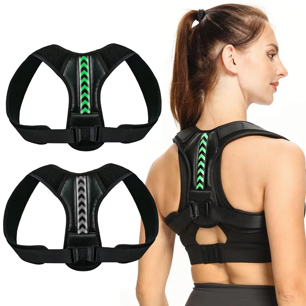 Free Sample Custom Adjustable Scoliosis Back Support Brace Posture Corrector