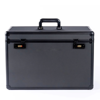 Étui de protection robuste en aluminium pour bandes dessinées avec doublure en mousse EVA et système de verrouillage pour 20 bandes dessinées classées, étui étanche