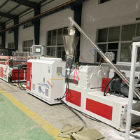 Ligne d'extrusion de tôles de toiture ondulées en PVC/UPVC, machine de fabrication de tuiles de toiture ondulées avec certification CE