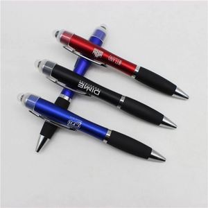 Ensemble de stylos à bille en plastique personnalisés, 10 stylos - Encre noire, impression UV, durables pour le bureau, l'école, les salons professionnels, les événements, les cadeaux promotionnels - Product Image 2