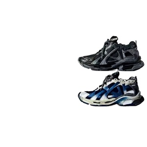 Chaussures de course de luxe tendance, respirantes, à lacets, à semelle souple et amortie, en tissu mesh léger, style Balenciaga - Product Image 1