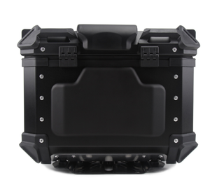 Baúl Trasero Personalizado de 45L para <span class=keywords><strong>Moto</strong></span> con Respaldo Caja de Herramientas de Aleación de Aluminio y Otros Accesorios y Piezas para Motocicleta - Product Image 1