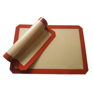 Tapis de cuisson en silicone ultra-fin antiadhésif pour four, compatible lave-vaisselle, plaque à biscuits pour la cuisine - Product Image 1