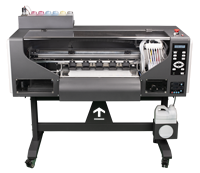 Imprimante DTF automatique A2+ 45 cm avec double carte Hoson i1600 pour l'impression de t-shirts, sweats à capuche personnalisés, uniformes et casquettes CE UL