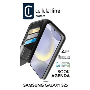 Funda para GALAXY AI S25 BOOK AGENDA Negra BOOKAG2GALS25K - Product Image 2