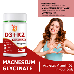 Gélules de Vitamine D3 K2 de Haute Qualité pour Adultes – Soutien Immunitaire et Santé Osseuse – Produits de Santé Vitaminés - Product Image 4