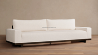 Nouveau canapé modulable en tissu au design moderne, personnalisable, avec pieds en bois, pour salon de villa, mobilier de maison