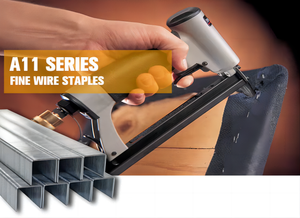 20गा यू-प्रकार स्टील फास्टनर ठीक तार स्टेपल ए 11 श्रृंखला 4 मिमी 6 मिमी 14 मिमी स्टेपल पिन - Product Image 6