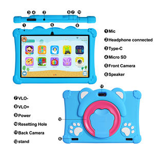 Tablette Android 10,1 pouces avec étui A133 BT5.0 Quad Core 1,6 GHz Tablette pour enfant Tablette éducative Android - Product Image 6