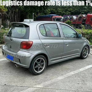 Alerón Trasero de Alta Calidad Estilo Dorado 2002-2013 para Toyota Echo YARIS Vitz, Alerón para Ventana Trasera, Alerón para Techo, Imprimado para Pintar - Product Image 2