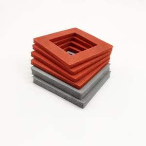 Spezielle rote hoch temperatur beständige Schwamm platte Bronzing Dichtung platte Heiß präge platte Silikons chaum platte - Product Image 1