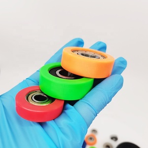 Đồ Nội Thất Cửa Trượt Con Lăn Bánh Xe Trên Hướng Dẫn Nylon Bánh Xe Cửa Trượt Con Lăn Cho Cửa Gỗ 8x32x10 mét - Product Image 3