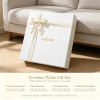 Boîtes cadeaux de luxe personnalisées avec couvercle, en carton, logo estampé or, avec ruban, pour mariage, remise de diplôme, fêtes.
