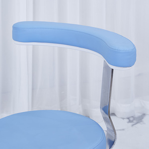 Sgabello Dentistico Regolabile e Girevole con Schienale per Assistente Dentale, Infermiere e Personale Ospedaliero - Product Image 3