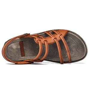 <span class=keywords><strong>Sandalias</strong></span> de playa con correas <span class=keywords><strong>cruzadas</strong></span> para <span class=keywords><strong>hombre</strong></span>, zapatillas de ocio, chanclas vintage de verano - Product Image 1