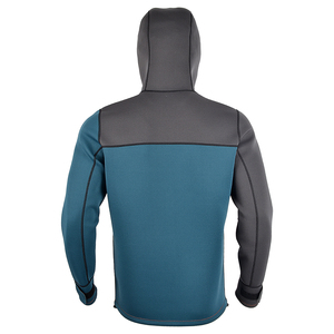 Factory Direct Veste de combinaison en néoprène anti-UV 2MM Poitrine-Manteau à capuche zippé avec manches longues - Product Image 2