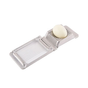Cortador de sección de agarre 2 en 1, cortador de aluminio y Metal multiusos para cocina, rebanador de huevos duros - Product Image 5
