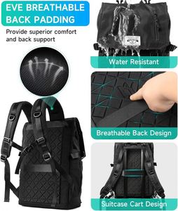 Free sample Convertible Waterproof Sports <b>Computer</b> <b>Bag</b> for Travel, Fashion Roll-Top Folding Backpack for Rucksack Day Pack - Product Image 3