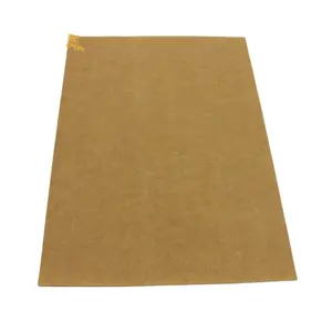 Recyclable brown color customer size 80 gsm greaseproof paper kit 5 for food wrapping