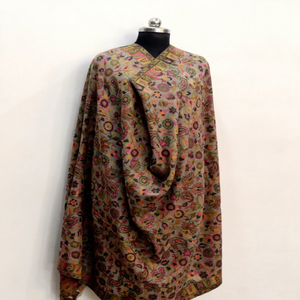 Handmade <b>Pashmina</b> Shawl Floral Paisley <b>Scarf</b> Winter Long Wrap for Women Custom Design - Product Image 1