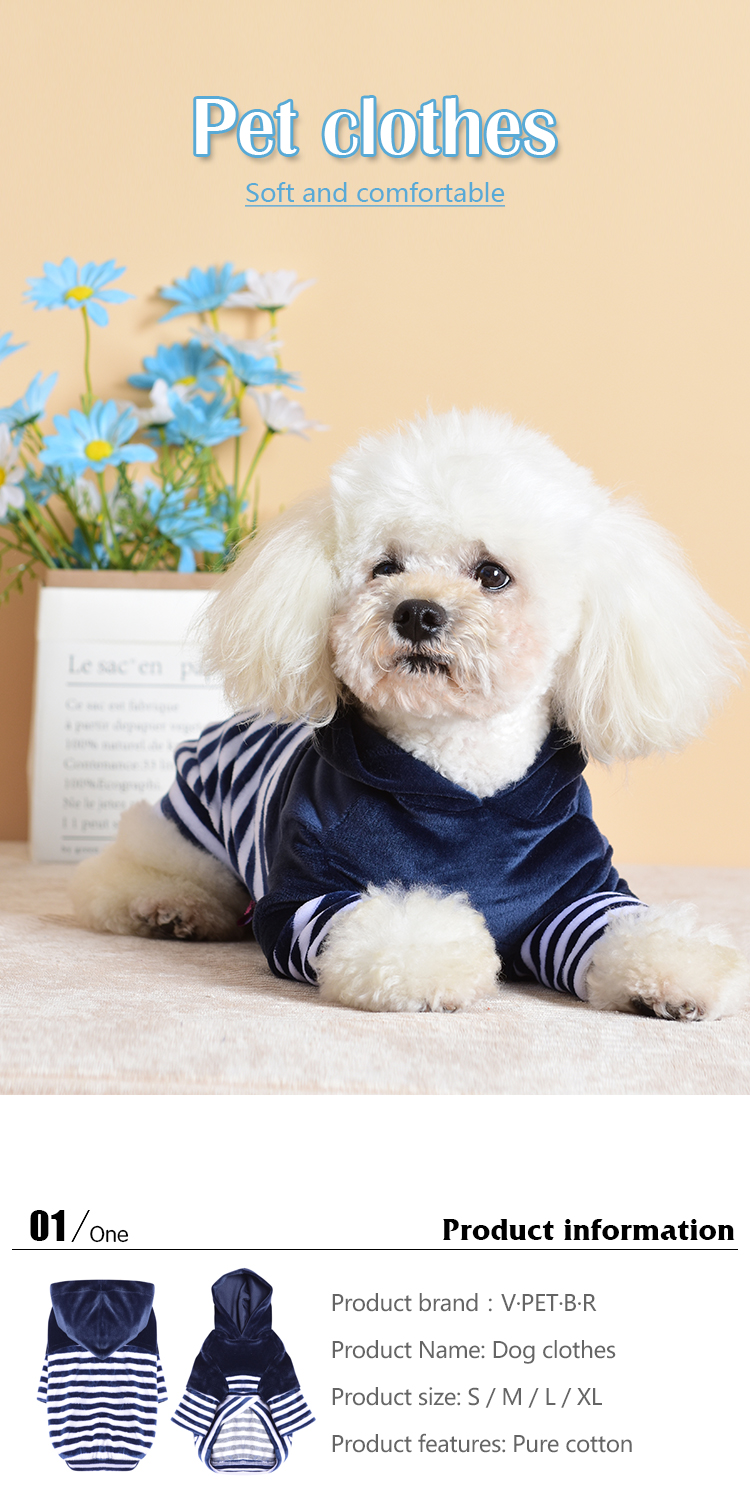 Felpa con cappuccio personalizzata di lusso per animali domestici