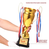 Nouveau trophée pour match de football Big Ears Trophy, prix créatif, logo personnalisé disponible, cadeau d'entreprise, trophée personnalisé avec dorure à chaud