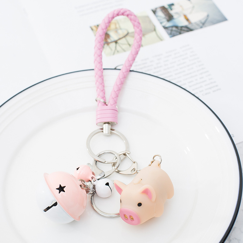 Corde en poudre de cloche blanche rose de taille de viande