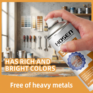 Pintura en Aerosol para Madera Hogen a Base de Solvente, Colores Vivos y Brillantes, Libre de Metales Pesados, Pintura para Muebles 450ml - Product Image 1