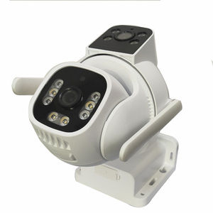 Ánh sáng mặt trời ống kính kép <span class=keywords><strong>Wifi</strong></span> CCTV Camera đầy đủ màu sắc HD 3K 6mp8mp từ xa giám sát không dây cho home Road IP65 & IP66 chứng nhận - Product Image 1