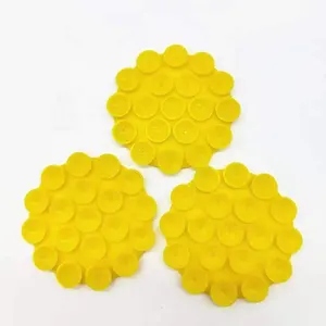 Phone Accessory Thicken 19 Round Shape Suction Adhesive Silicone Suction Cup Pads Mobile Phones