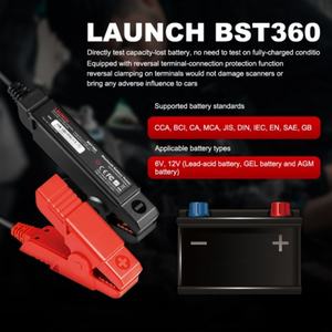 Analyseur de moteur BT LAUNCH X431 BST360, analyseur de batterie de voiture facile à utiliser, compatible avec LAUNCH X-431 - Product Image 4