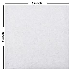 50PK Chiffons <span class=keywords><strong>de</strong></span> nettoyage en microfibre réutilisables sans bords, absorbants, pour le nettoyage domestique et automobile - Product Image 4
