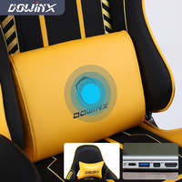 Chaise ergonomique de course e-sport de conception fraîche Silla Gamer chaise de jeu d'ordinateur avec repose-pieds avec Massage
